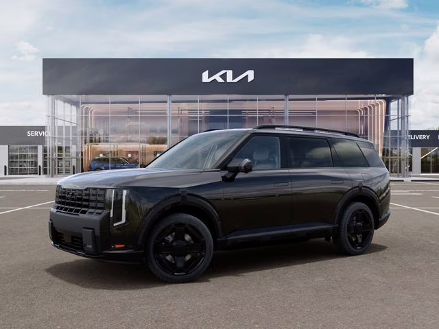 2027 Ebony Black Kia Telluride Hybrid X-Line SX AWD SUV