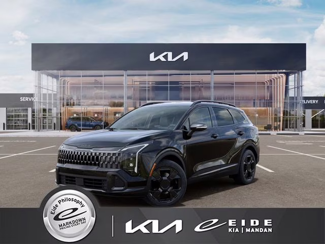 2026 Fusion Black Kia Sportage Hybrid X-Line AWD SUV