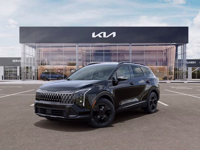 2026 Fusion Black Kia Sportage Hybrid X-Line AWD SUV