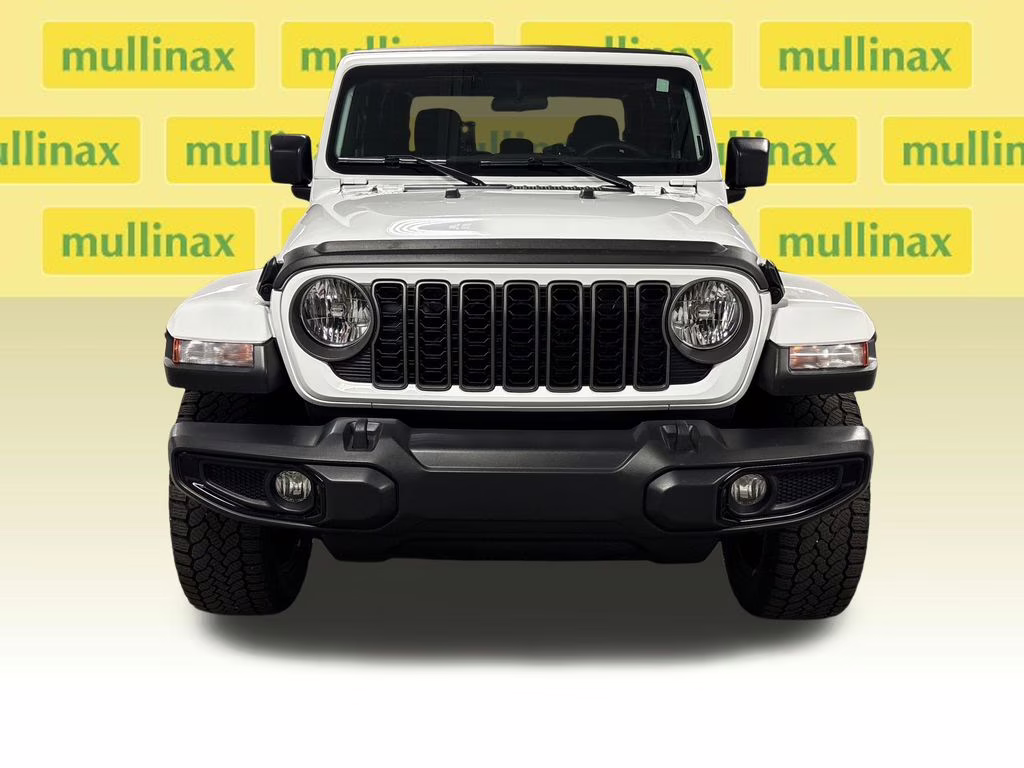 2025 Bright White Clearcoat Jeep Gladiator Nighthawk 4X4 Truck