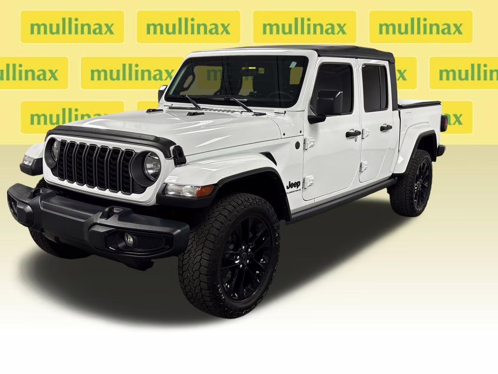 2025 Bright White Clearcoat Jeep Gladiator Nighthawk 4X4 Truck