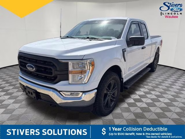 2022 Oxford White Ford F-150 XL 4X4 Truck