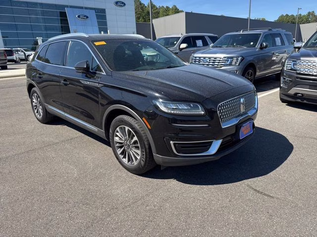 2020 Black Lincoln Nautilus Standard FWD SUV