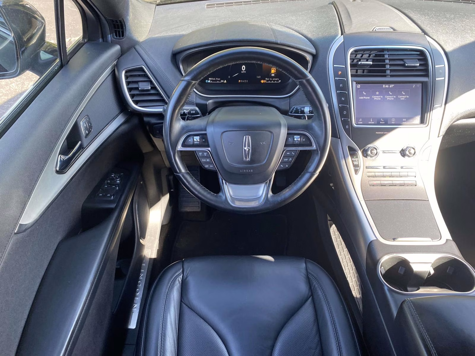 2020 Infinite Black Lincoln Nautilus Standard FWD SUV