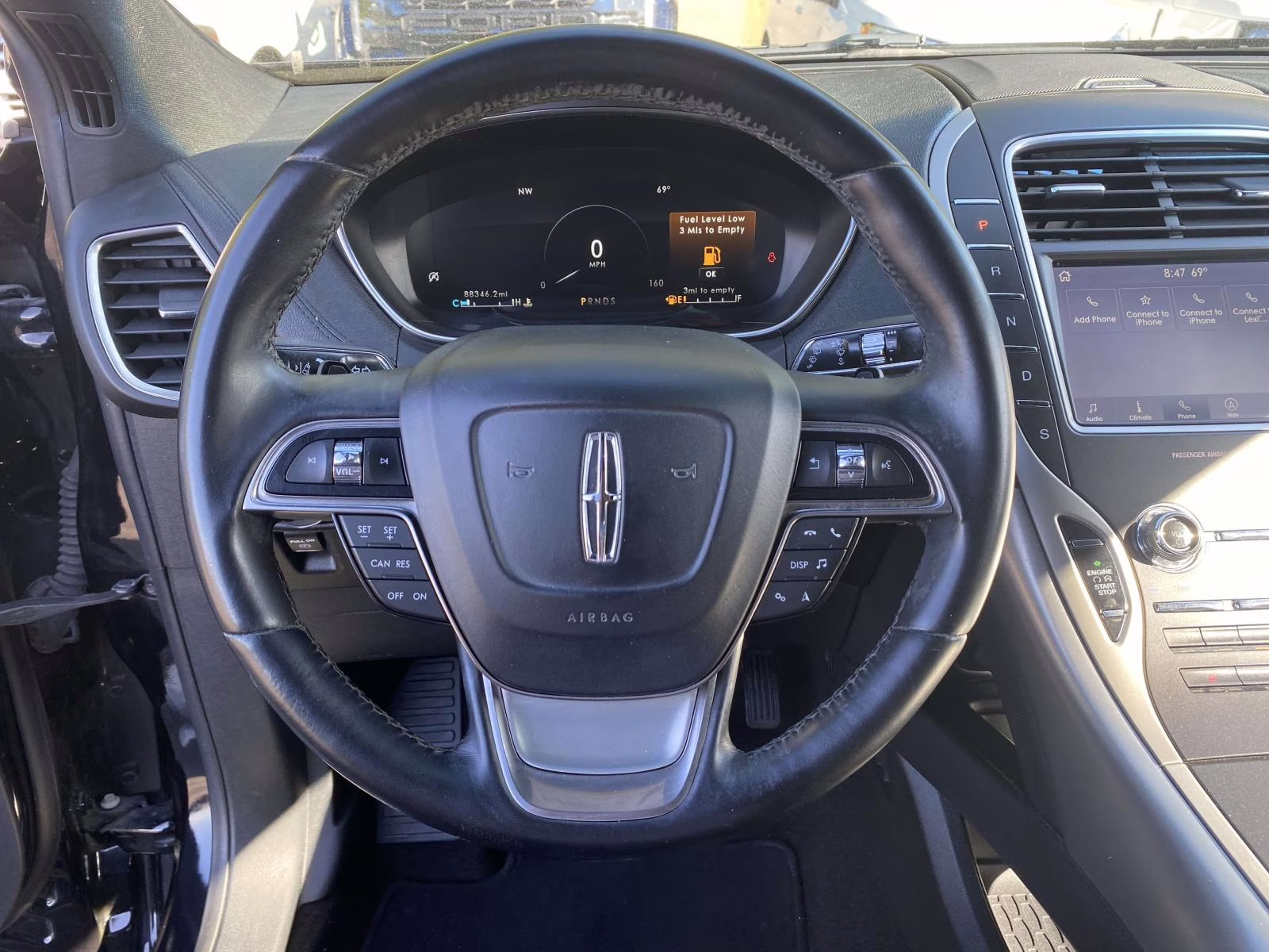 2020 Infinite Black Lincoln Nautilus Standard FWD SUV