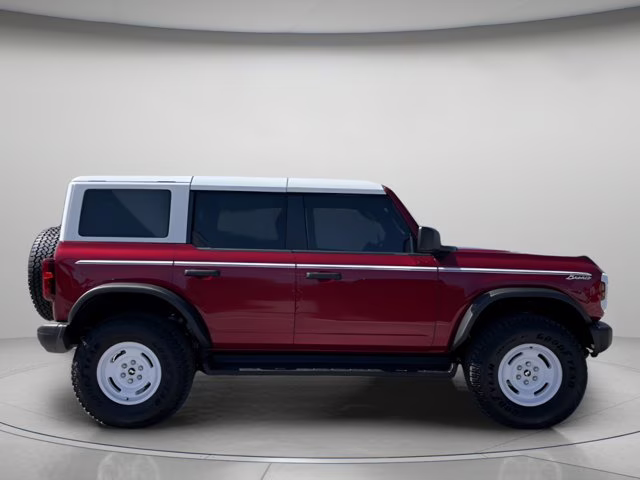 2026 Ruby Red Metallic Tinted Clearcoat Ford Bronco Heritage Edition 4X4 Convertible