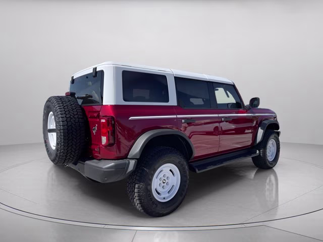 2026 Ruby Red Metallic Tinted Clearcoat Ford Bronco Heritage Edition 4X4 Convertible