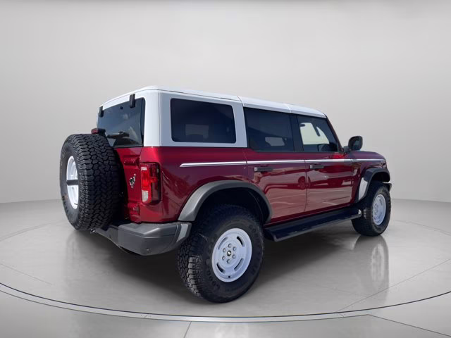 2026 Ruby Red Metallic Tinted Clearcoat Ford Bronco Heritage Edition 4X4 Convertible