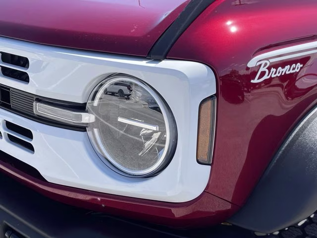 2026 Ruby Red Metallic Tinted Clearcoat Ford Bronco Heritage Edition 4X4 Convertible