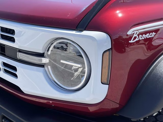 2026 Ruby Red Metallic Tinted Clearcoat Ford Bronco Heritage Edition 4X4 Convertible