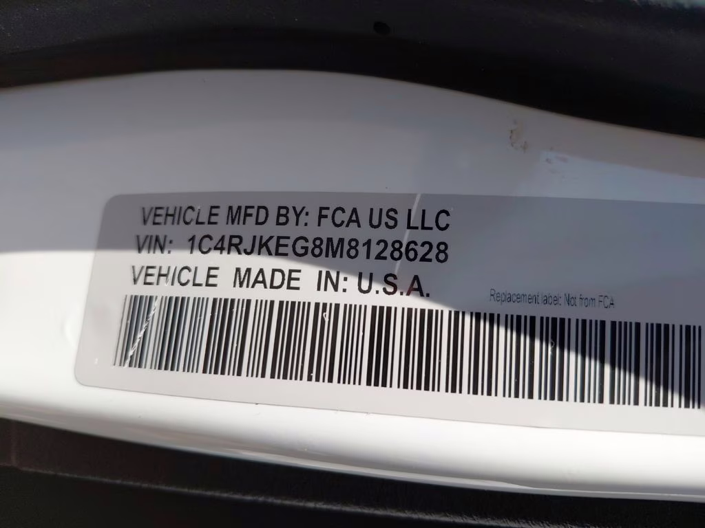 2021 Bright White Clearcoat Jeep Grand Cherokee L Summit w/Advanced & Luxury Tech Pkgs 4X4 SUV