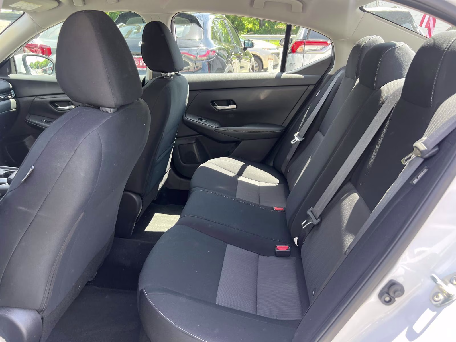 2023 White Nissan Sentra SV FWD Sedan