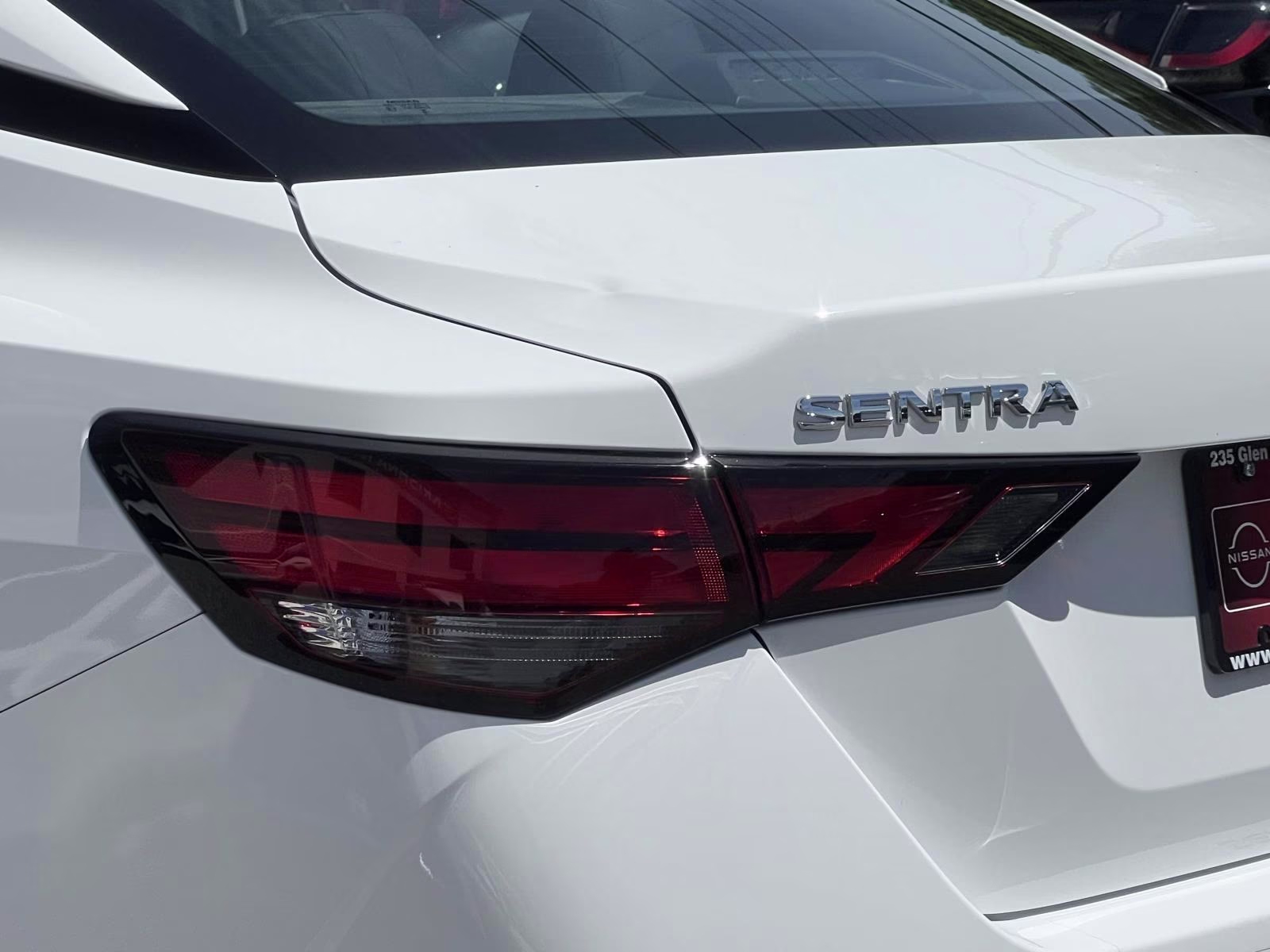 2023 White Nissan Sentra SV FWD Sedan
