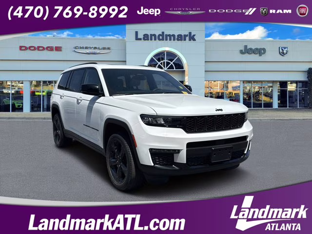 2023 Bright White Clearcoat Jeep Grand Cherokee L Limited 4X4 SUV