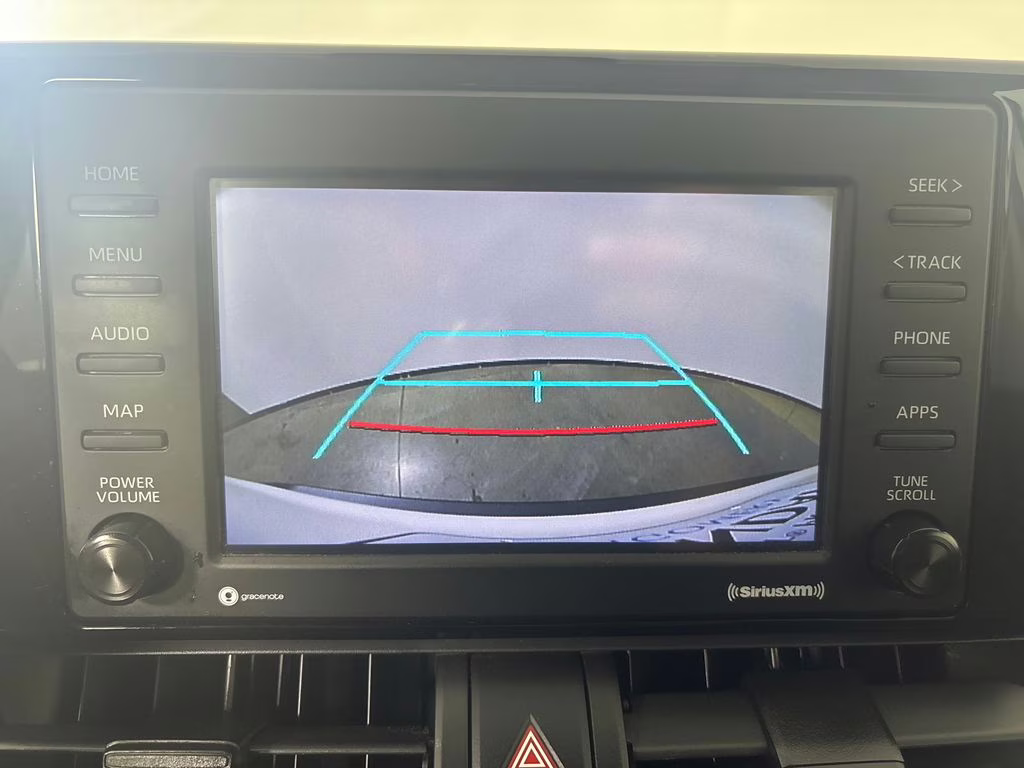 2021 Super White Toyota RAV4 LE FWD SUV