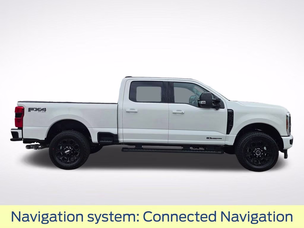 2026 Star White Metallic Tri-Coat Ford Super Duty F-350 SRW Lariat 4X4 Truck