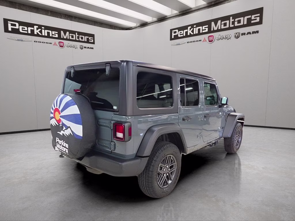 2026 Anvil Clear Coat Jeep Wrangler Sport S 4X4 SUV