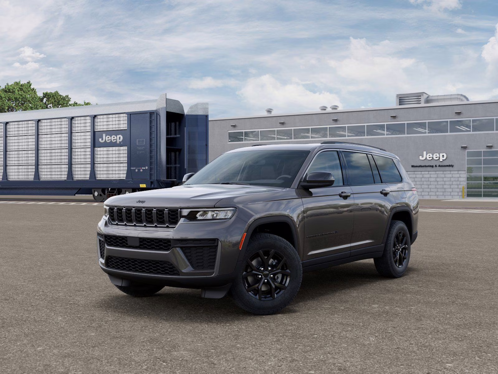2026 Baltic Gray Metallic Clearcoat Jeep Grand Cherokee L Laredo 4X4 SUV