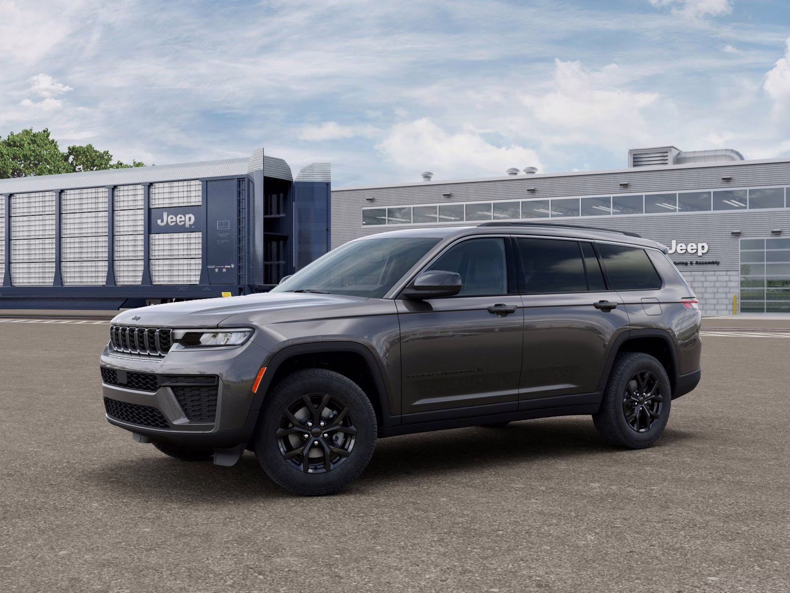2026 Baltic Gray Metallic Clearcoat Jeep Grand Cherokee L Laredo 4X4 SUV