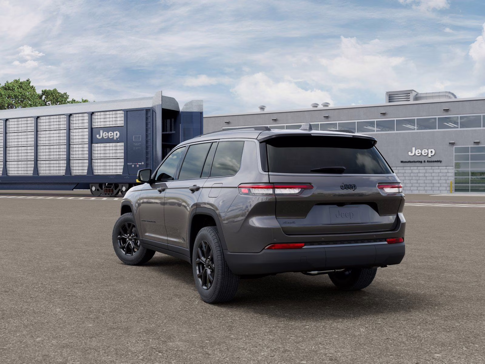 2026 Baltic Gray Metallic Clearcoat Jeep Grand Cherokee L Laredo 4X4 SUV