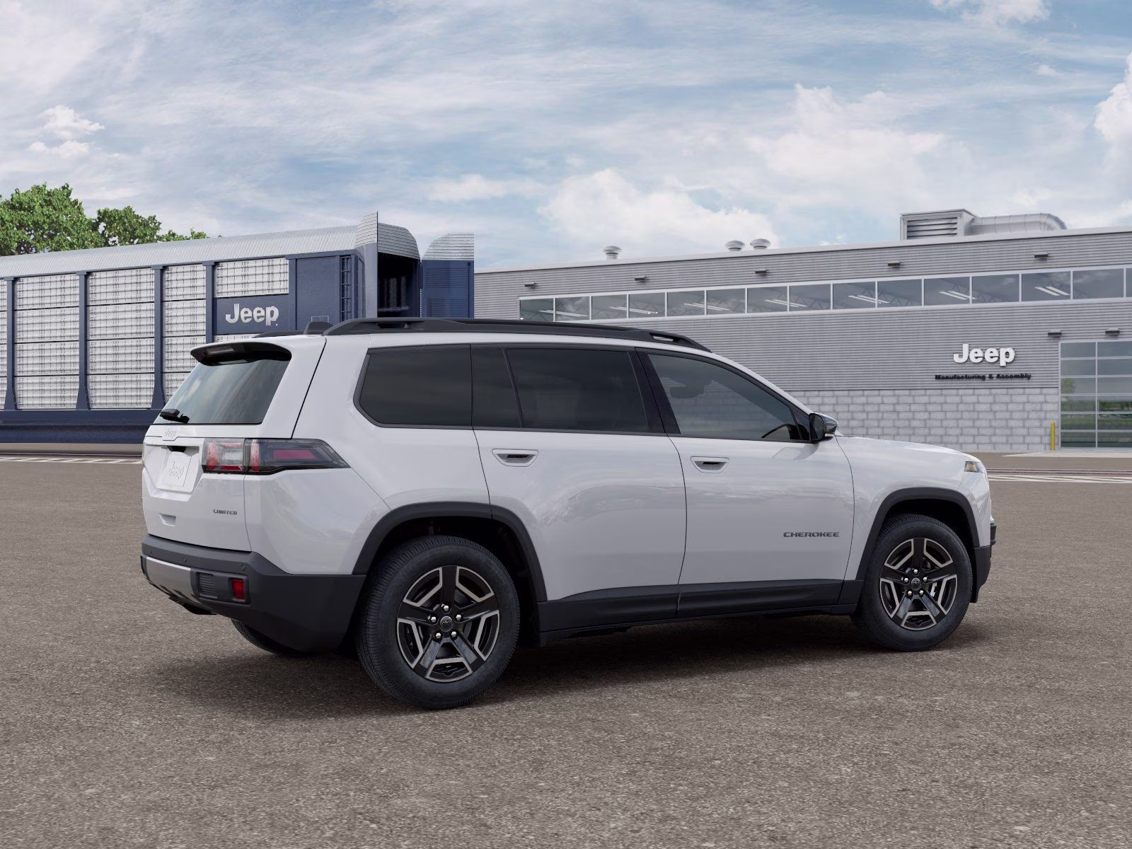 2026 Bright White Clearcoat Jeep Cherokee Limited 4X4 SUV