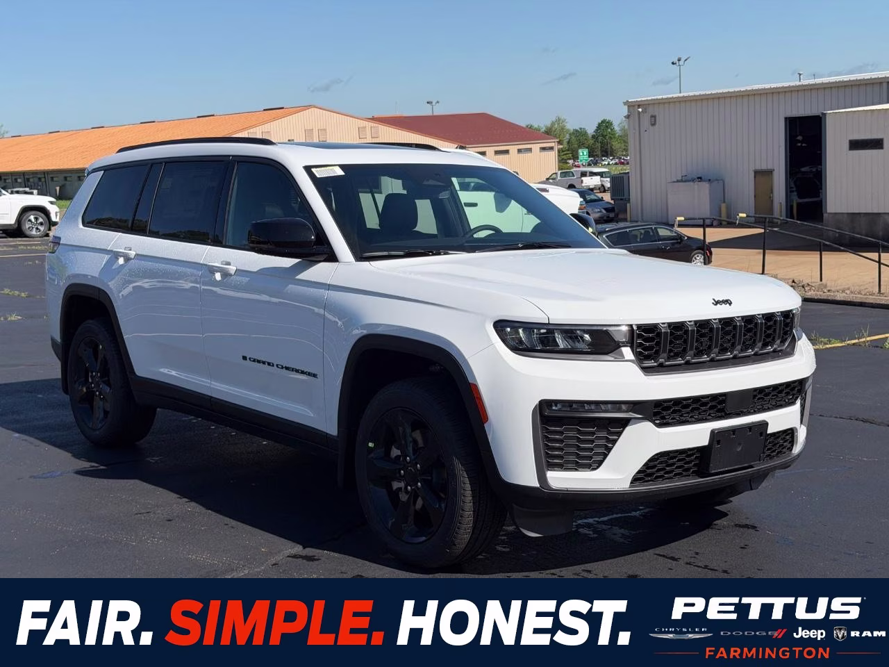 2026 Bright White Clearcoat Jeep Grand Cherokee L Limited 4X4 SUV