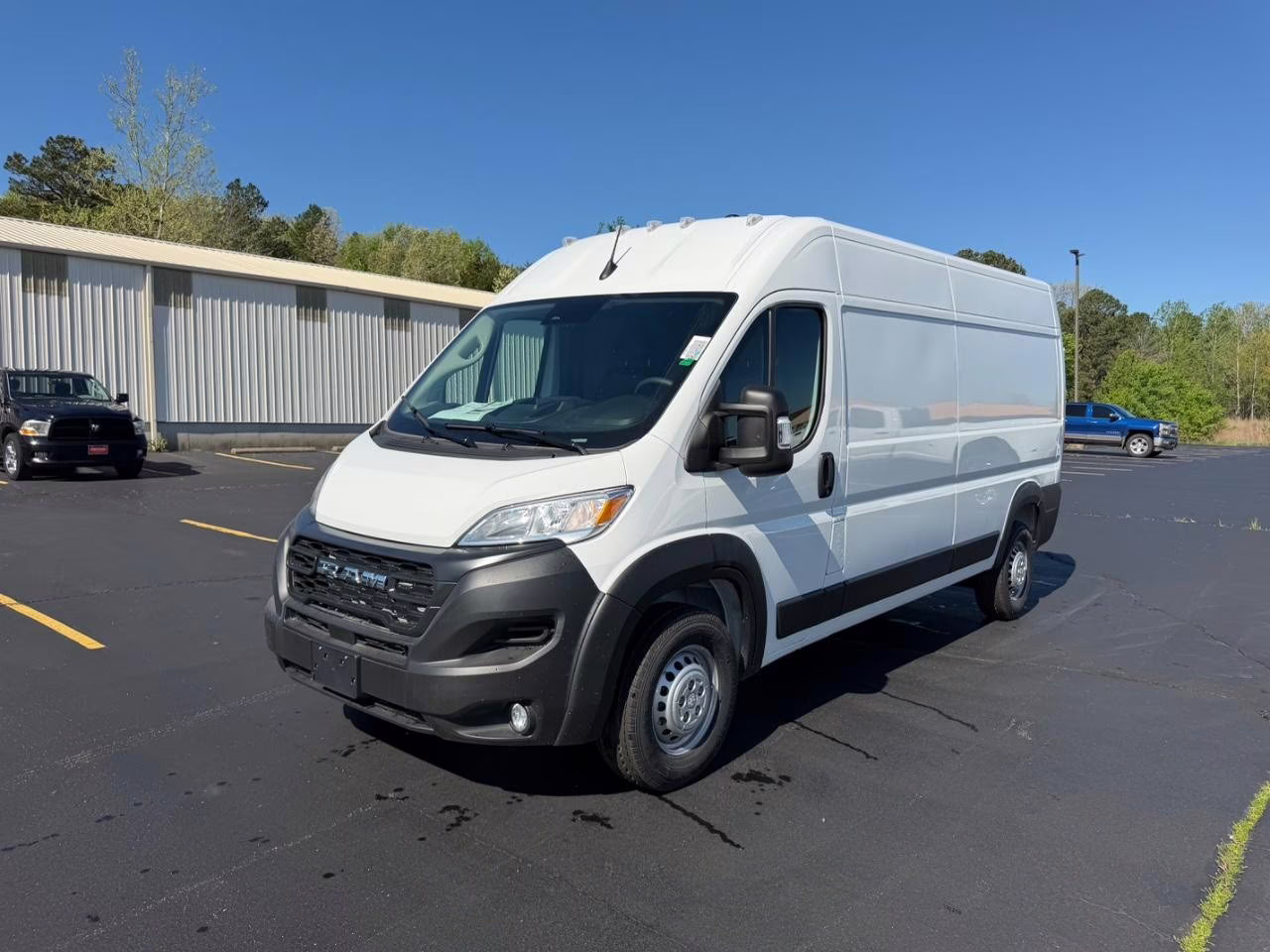 2026 Bright White Clearcoat Ram ProMaster 2500 High Roof FWD Van