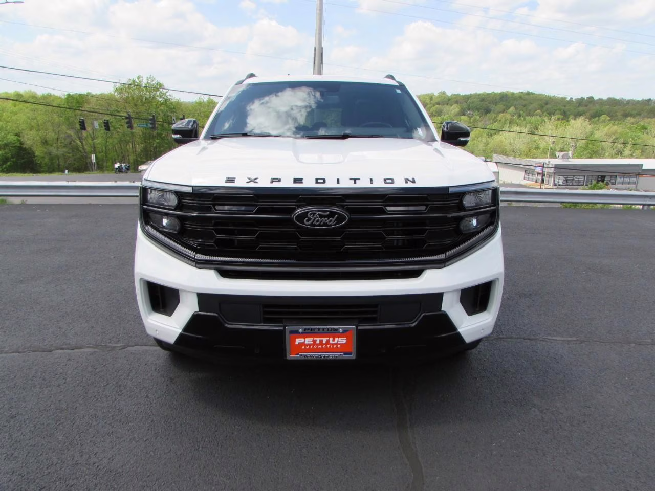 2026 Star White Metallic Tri-Coat Ford Expedition Max Platinum 4X4 SUV