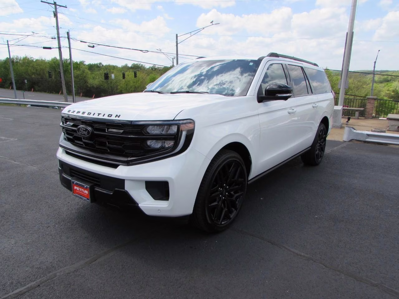 2026 Star White Metallic Tri-Coat Ford Expedition Max Platinum 4X4 SUV