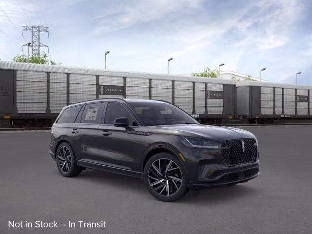 2026 Black Metallic Lincoln Aviator Black Label AWD SUV
