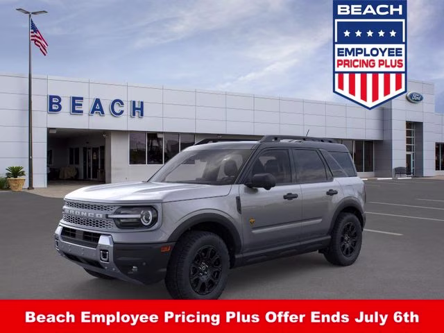 2026 Carbonized Gray Metallic Ford Bronco Sport Badlands 4X4 SUV