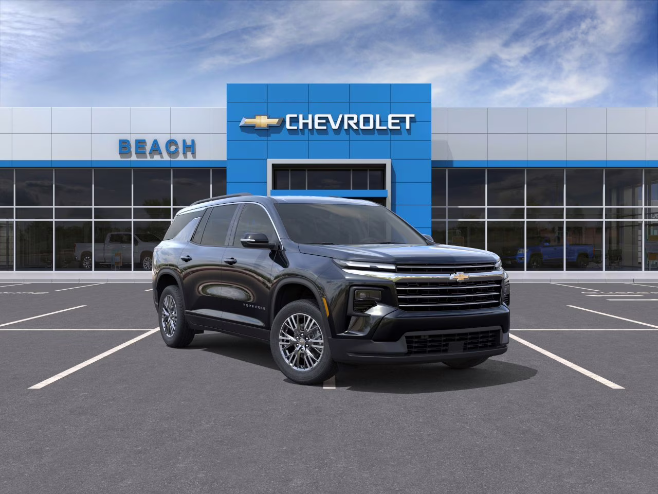 2026 Mosaic Black Metallic Chevrolet Traverse LT FWD SUV