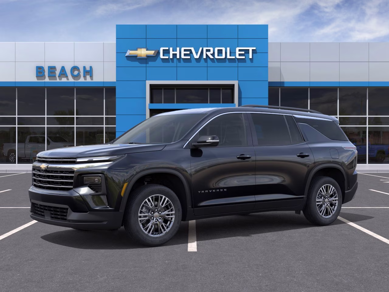 2026 Mosaic Black Metallic Chevrolet Traverse LT FWD SUV