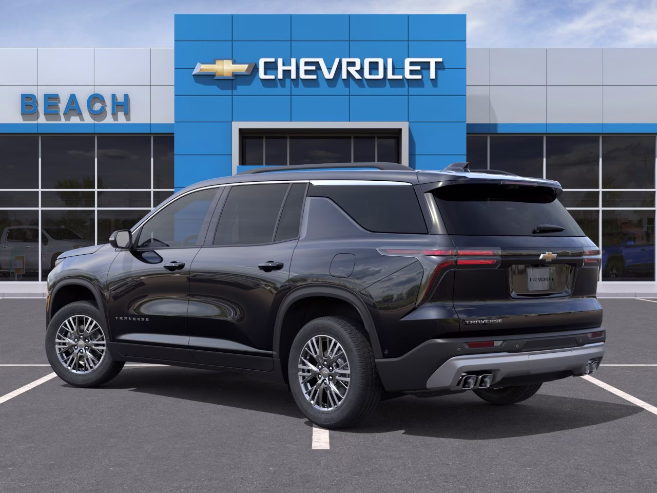 2026 Mosaic Black Metallic Chevrolet Traverse LT FWD SUV