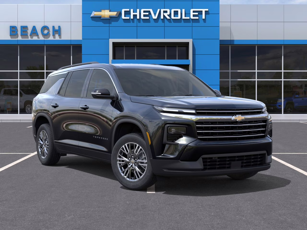 2026 Mosaic Black Metallic Chevrolet Traverse LT FWD SUV