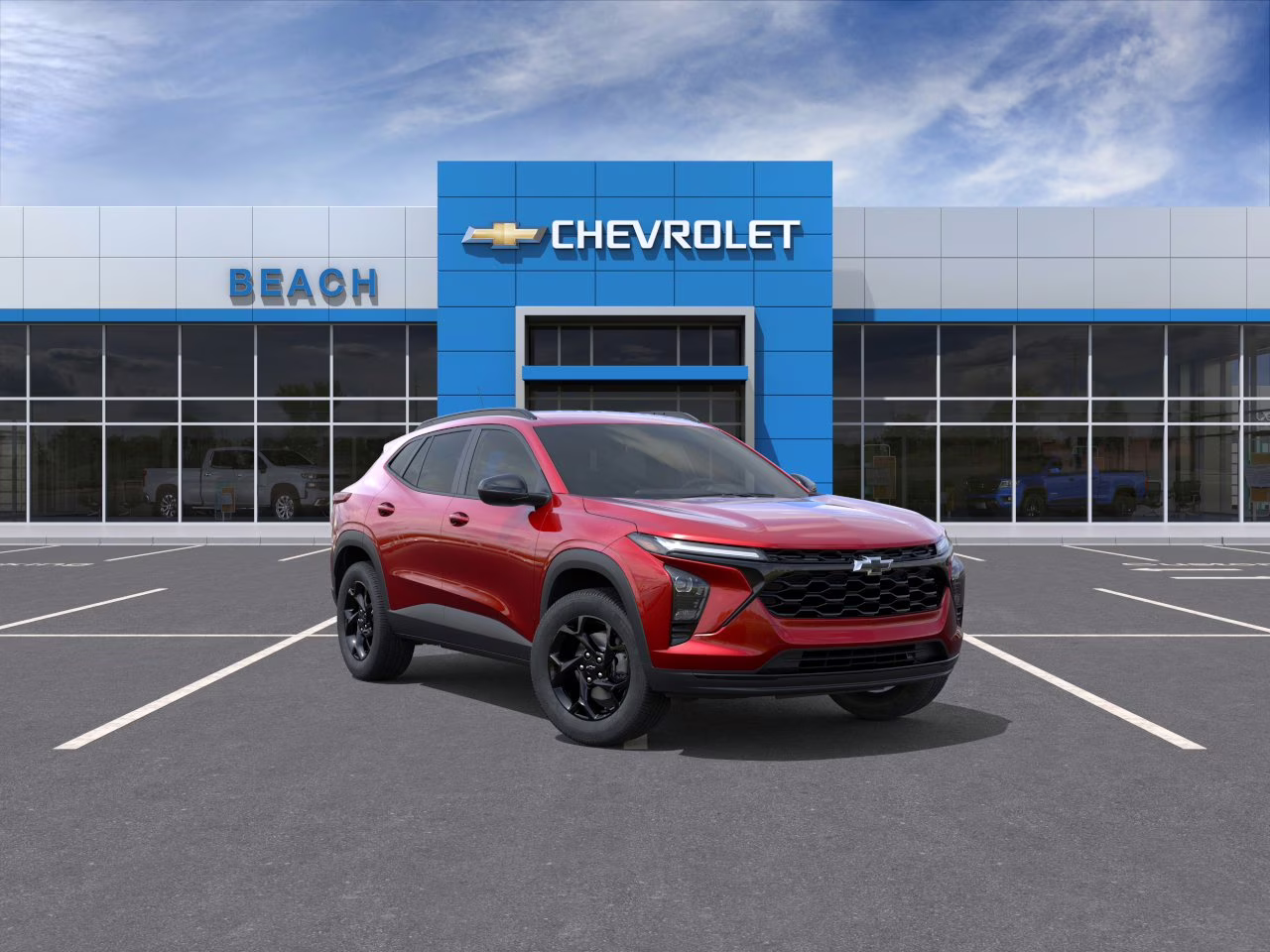 2026 Apex Red Chevrolet Trax LT FWD SUV