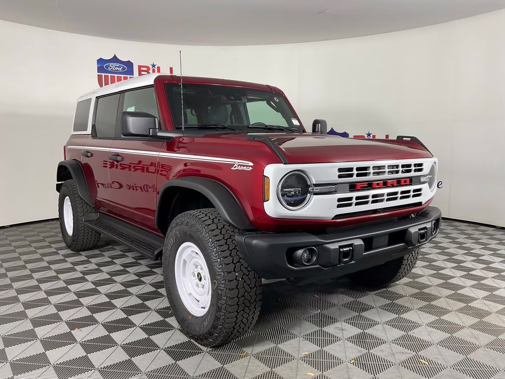 2026 Ruby Red Ford Bronco Heritage Edition 4X4 SUV