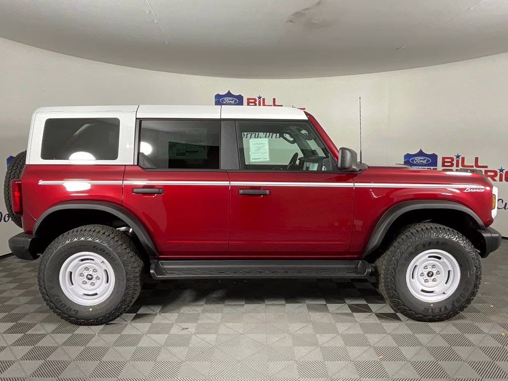 2026 Ruby Red Ford Bronco Heritage Edition 4X4 SUV