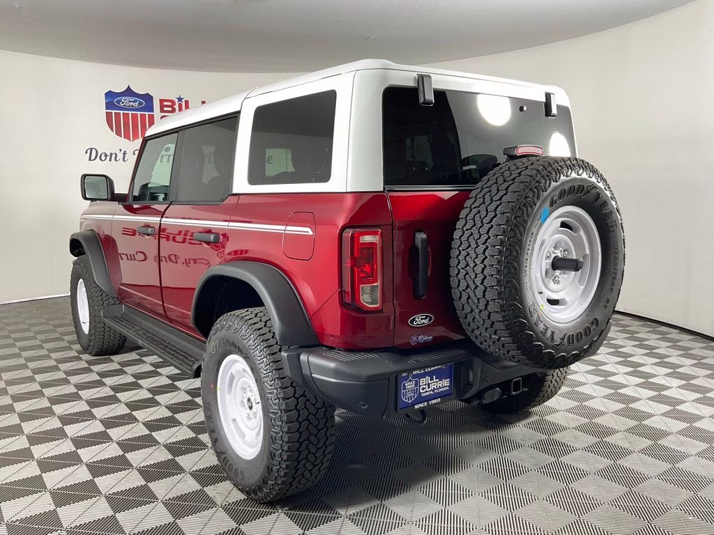 2026 Ruby Red Ford Bronco Heritage Edition 4X4 SUV