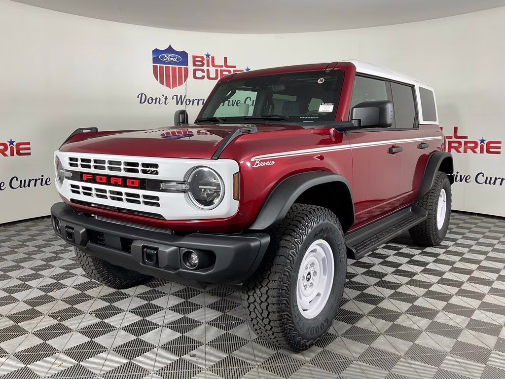 2026 Ruby Red Ford Bronco Heritage Edition 4X4 SUV