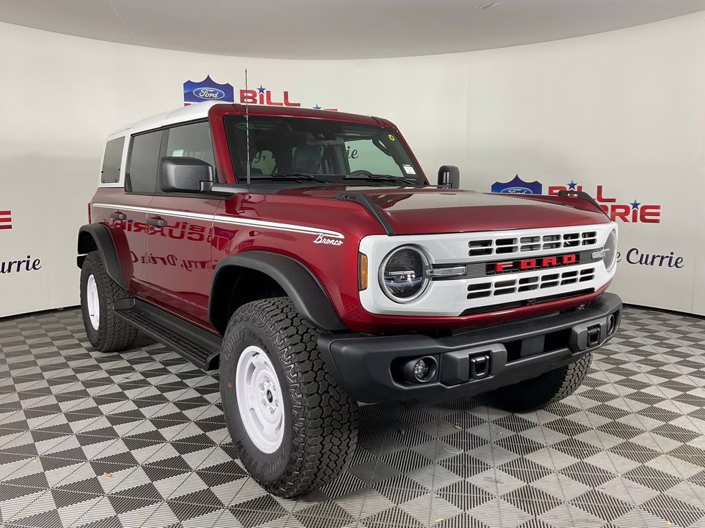 2026 Ruby Red Ford Bronco Heritage Edition 4X4 SUV