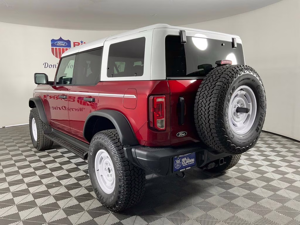 2026 Ruby Red Ford Bronco Heritage Edition 4X4 SUV