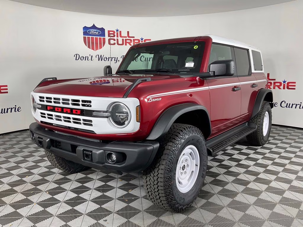 2026 Ruby Red Ford Bronco Heritage Edition 4X4 SUV