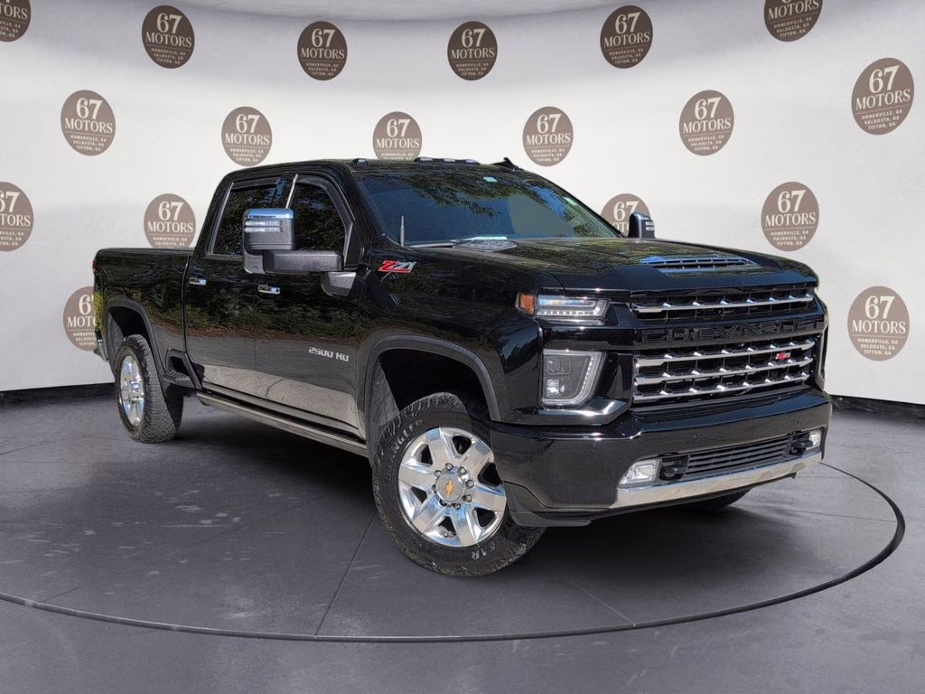 2021 Black Chevrolet Silverado 2500HD LTZ 4X4 Truck