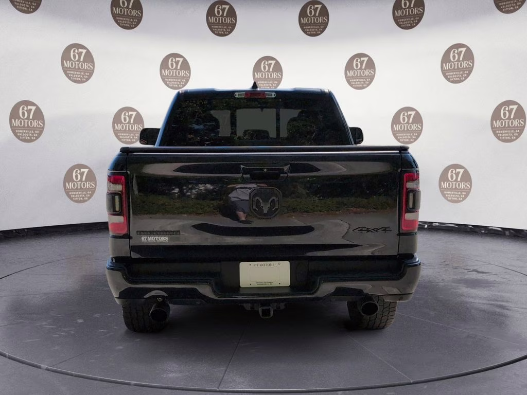 2019 Diamond Black Crystal Pearlcoat Ram 1500 Big Horn/Lone Star 4X4 Truck