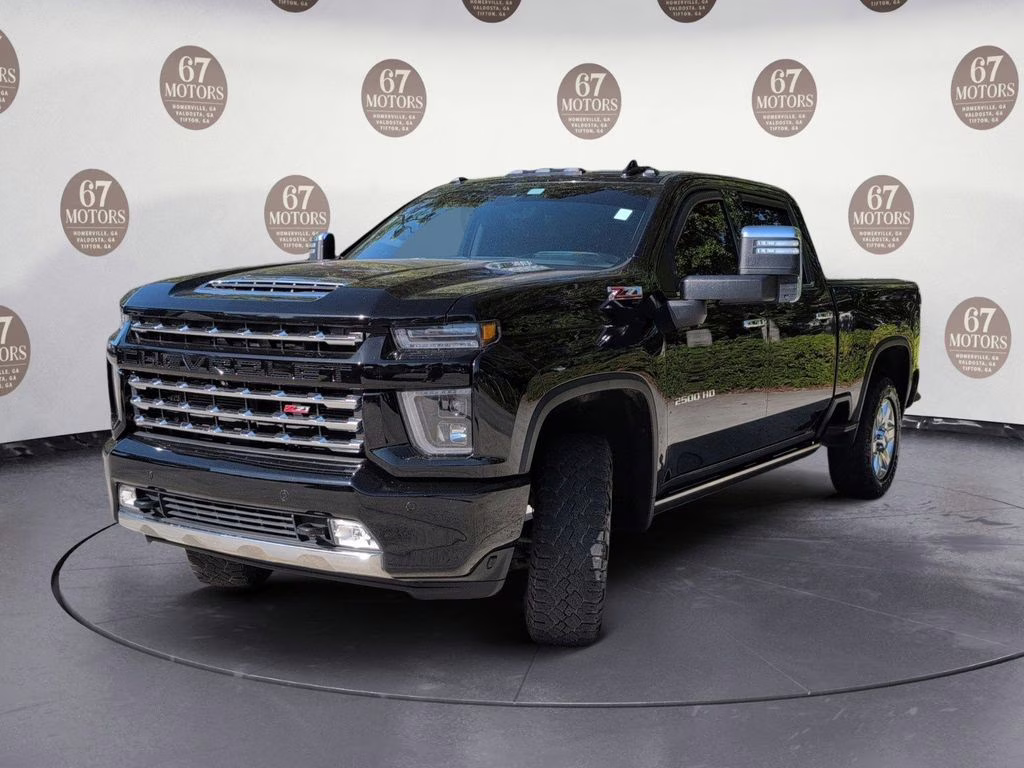 2021 Black Chevrolet Silverado 2500HD LTZ 4X4 Truck