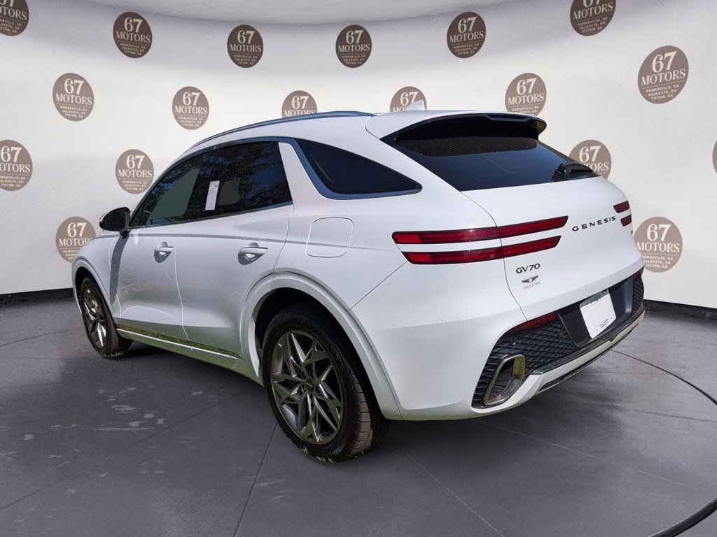 2025 Alta White Genesis GV70 2.5T AWD SUV