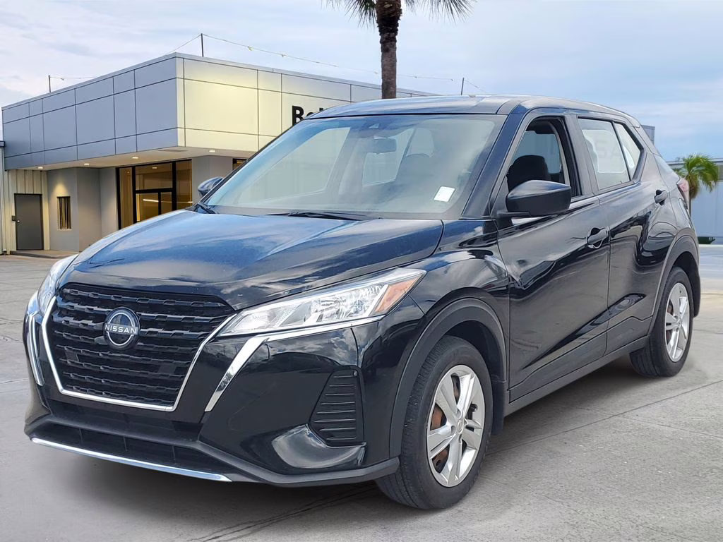 2024 Super Black Nissan Kicks S FWD SUV