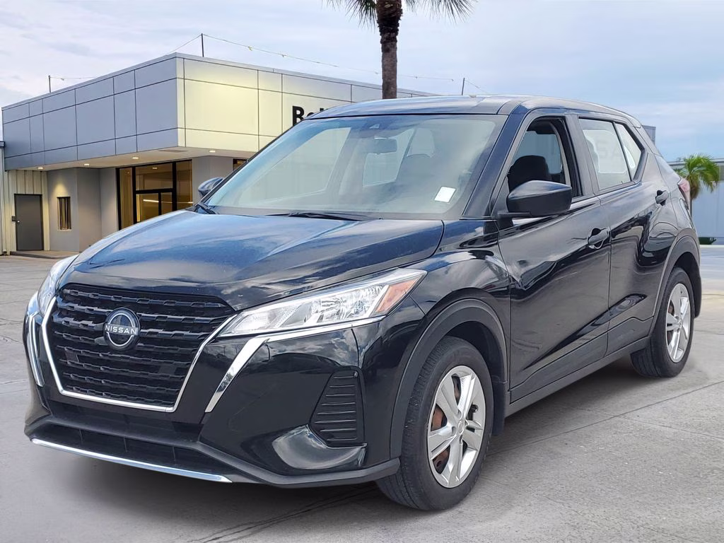 2024 Super Black Nissan Kicks S FWD SUV