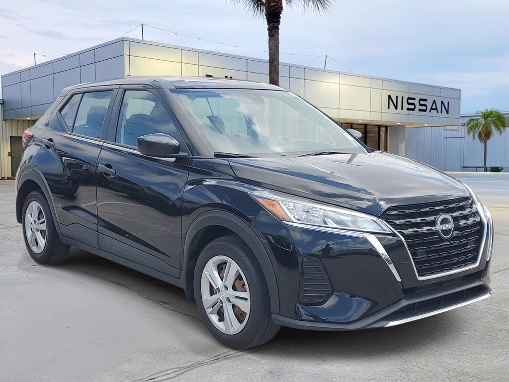 2024 Super Black Nissan Kicks S FWD SUV